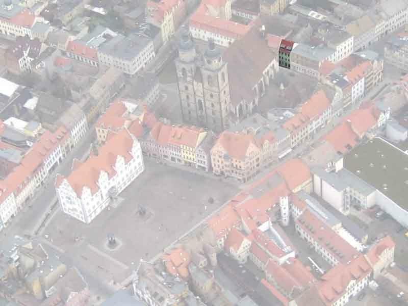 Ferienwohnung Am Kirchplatz Wittenberg Exteriör bild